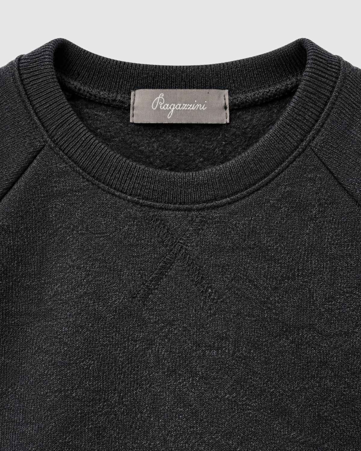 RAGAZZINI | maglia con tasca in felpa-maglia