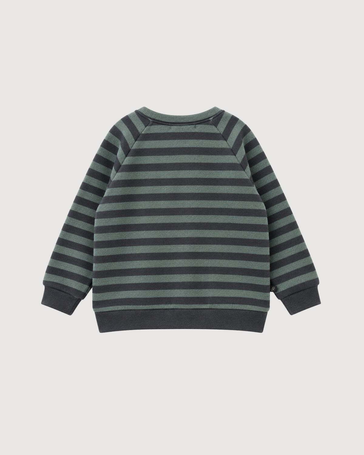 RAGAZZINI | maglia con tasca in felpa-maglia a righe