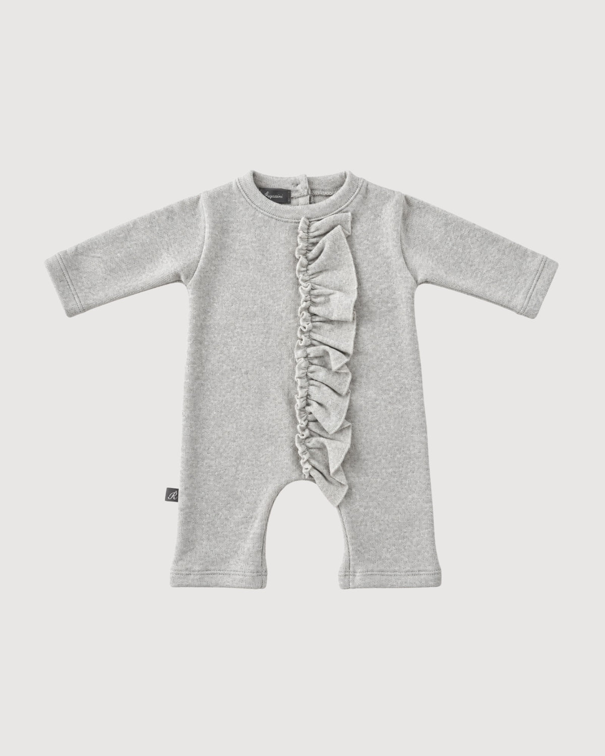 RAGAZZINI | tutina con rouches in felpa-maglia
