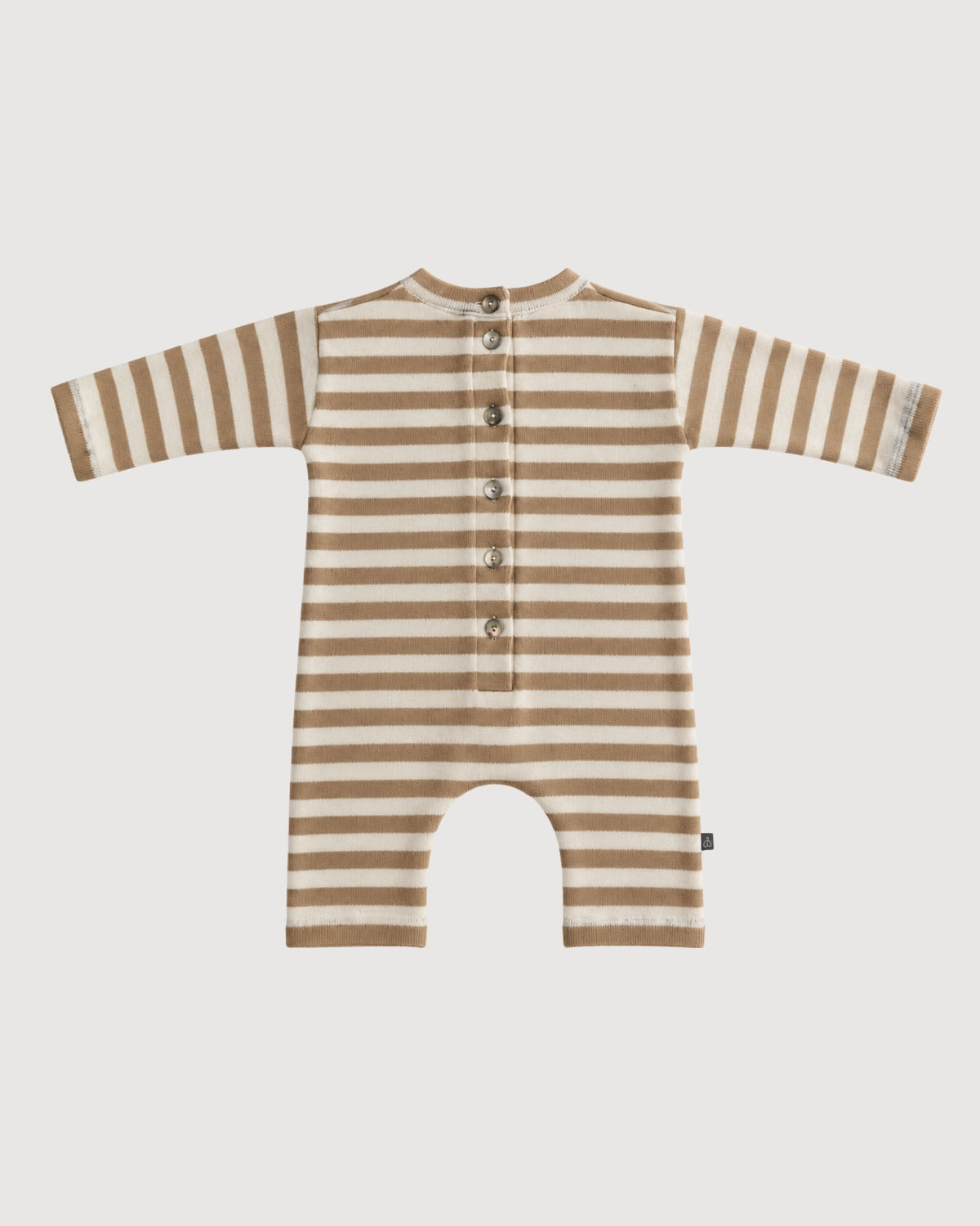 RAGAZZINI | tutina con rouches in felpa-maglia a righe