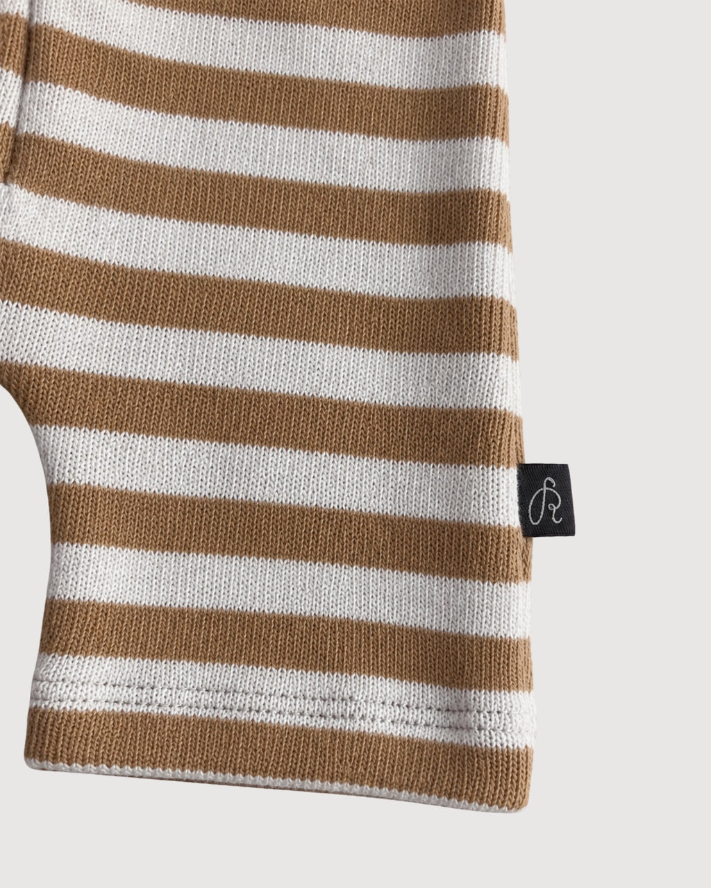 RAGAZZINI | tutina con rouches in felpa-maglia a righe