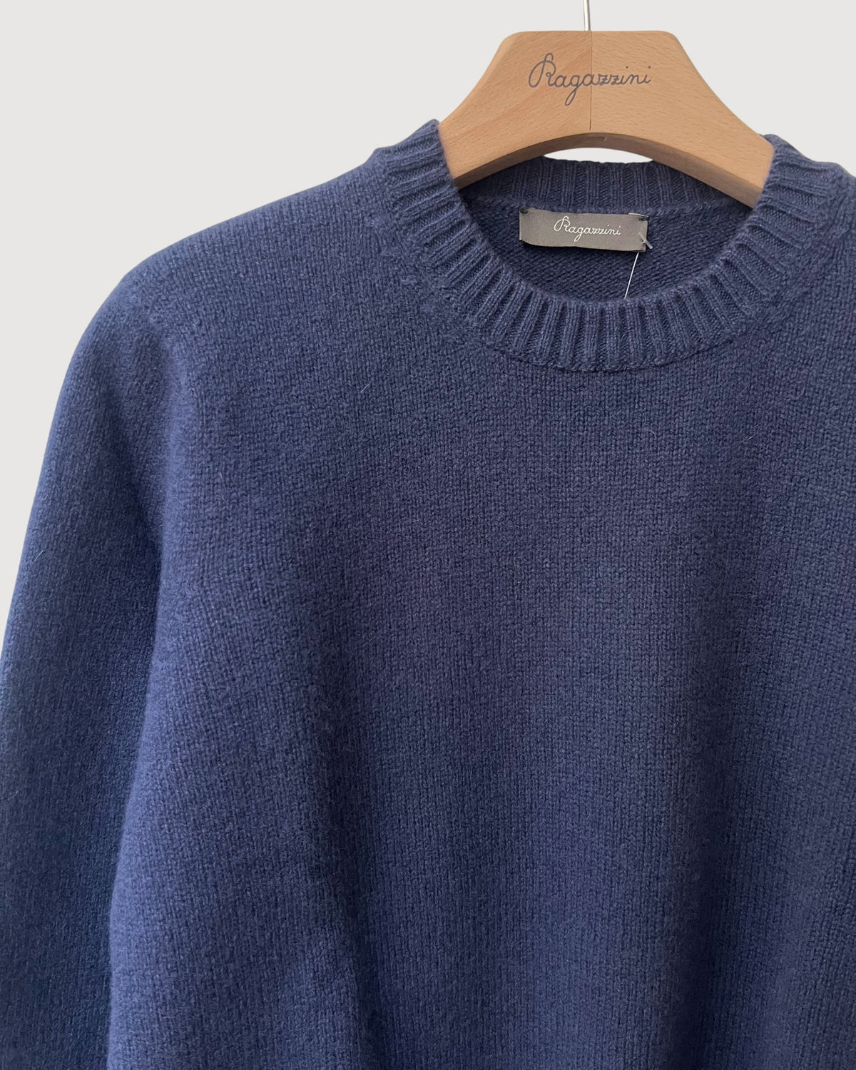 RAGAZZINI | maglione girocollo lana merino e cashmere