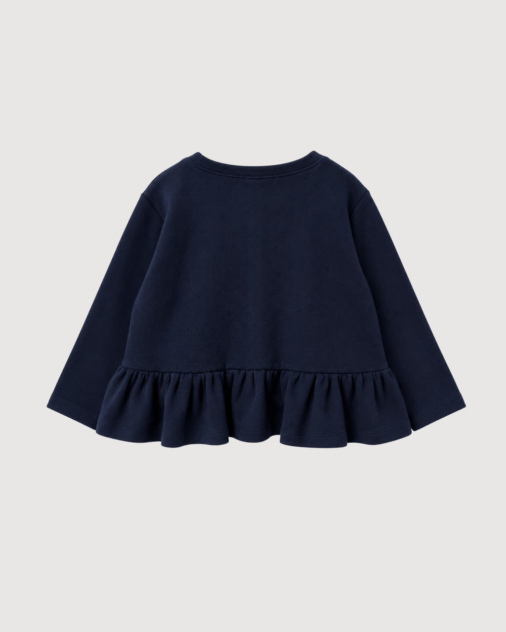 RAGAZZINI | cardigan con balza in felpa-maglia