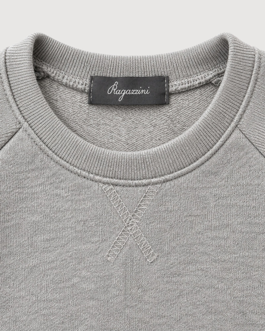 RAGAZZINI | maglia con tasca in felpa-maglia