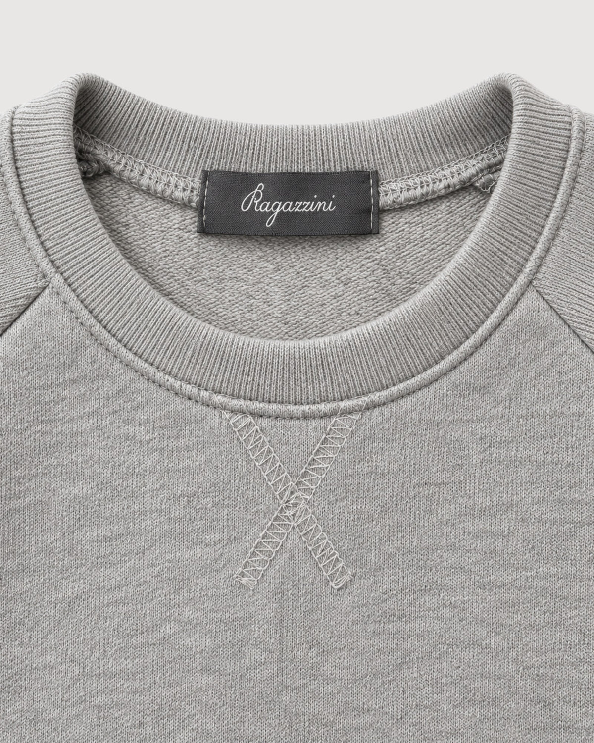 RAGAZZINI | maglia con tasca in felpa-maglia