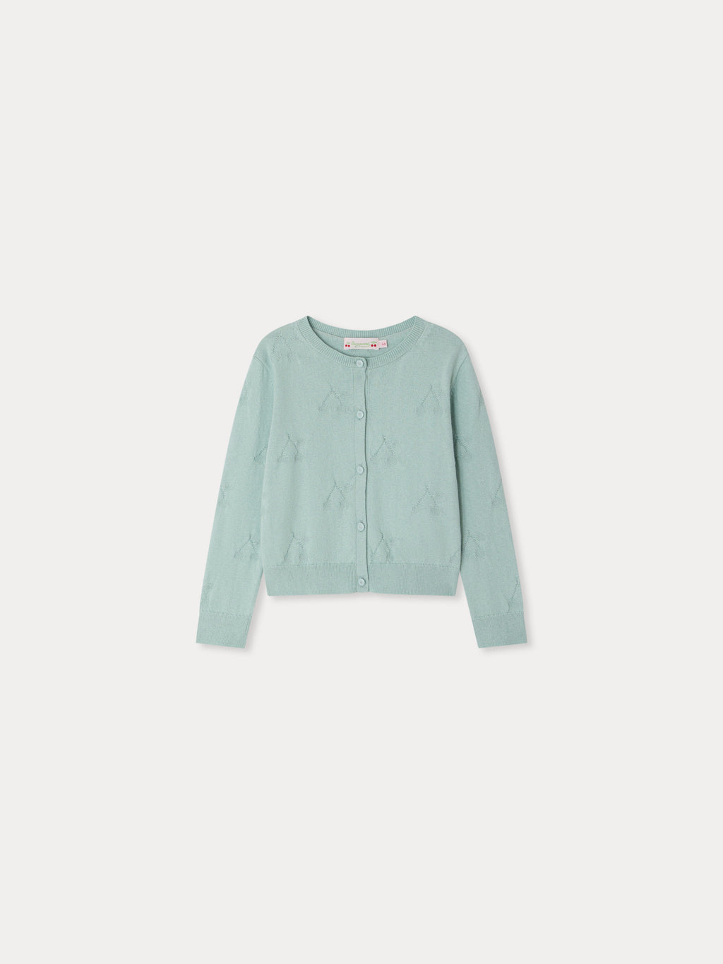 BONPOINT | cardigan motivo ciliegie
