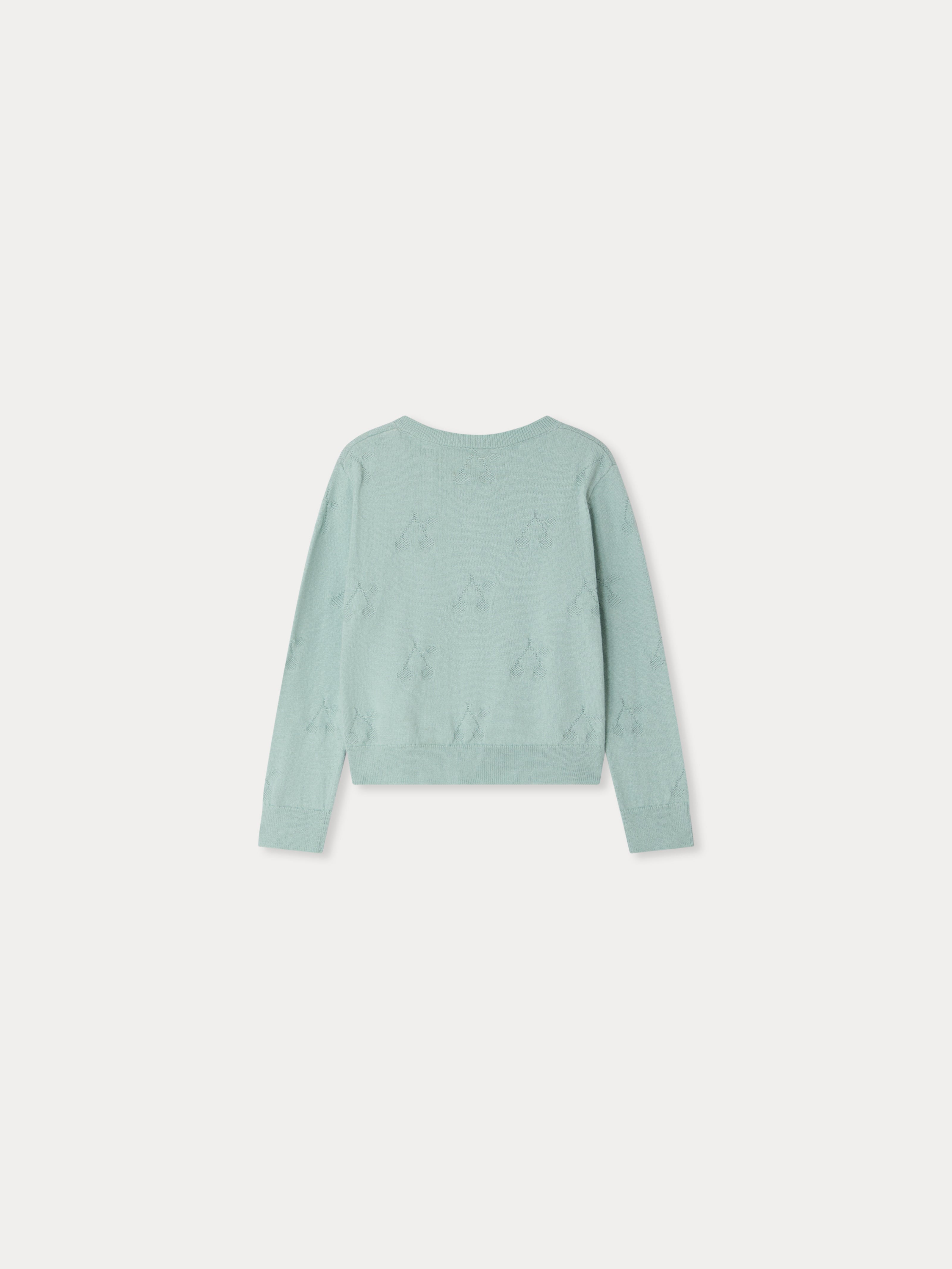 BONPOINT | cardigan motivo ciliegie