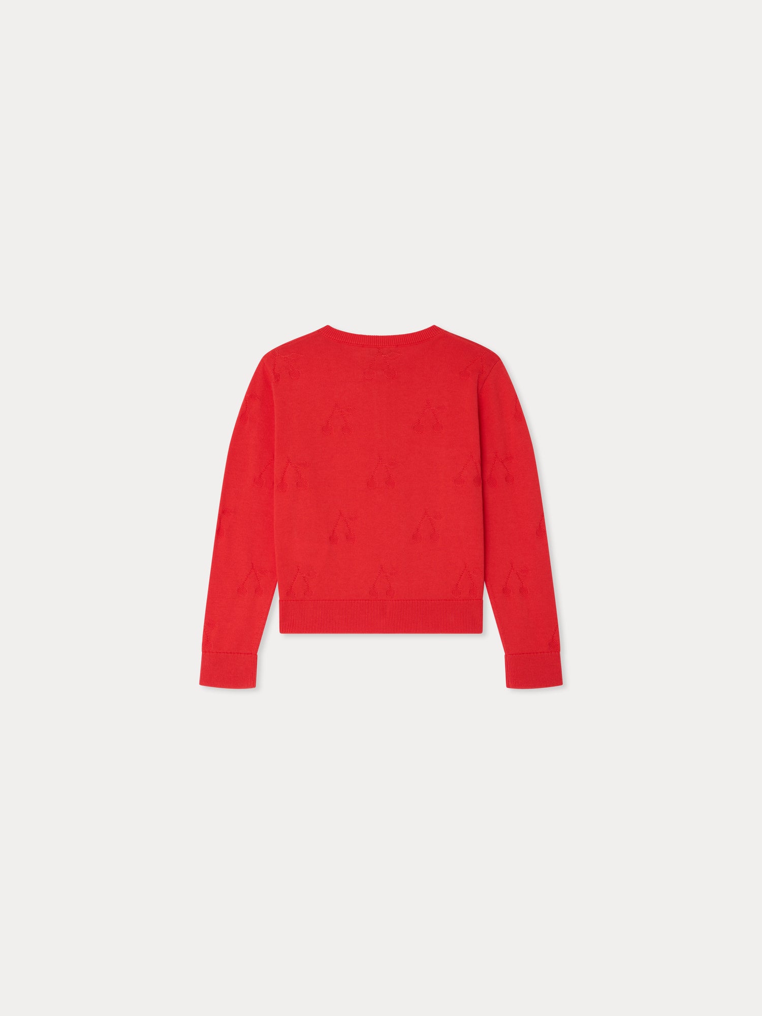 BONPOINT | cardigan motivo ciliegie