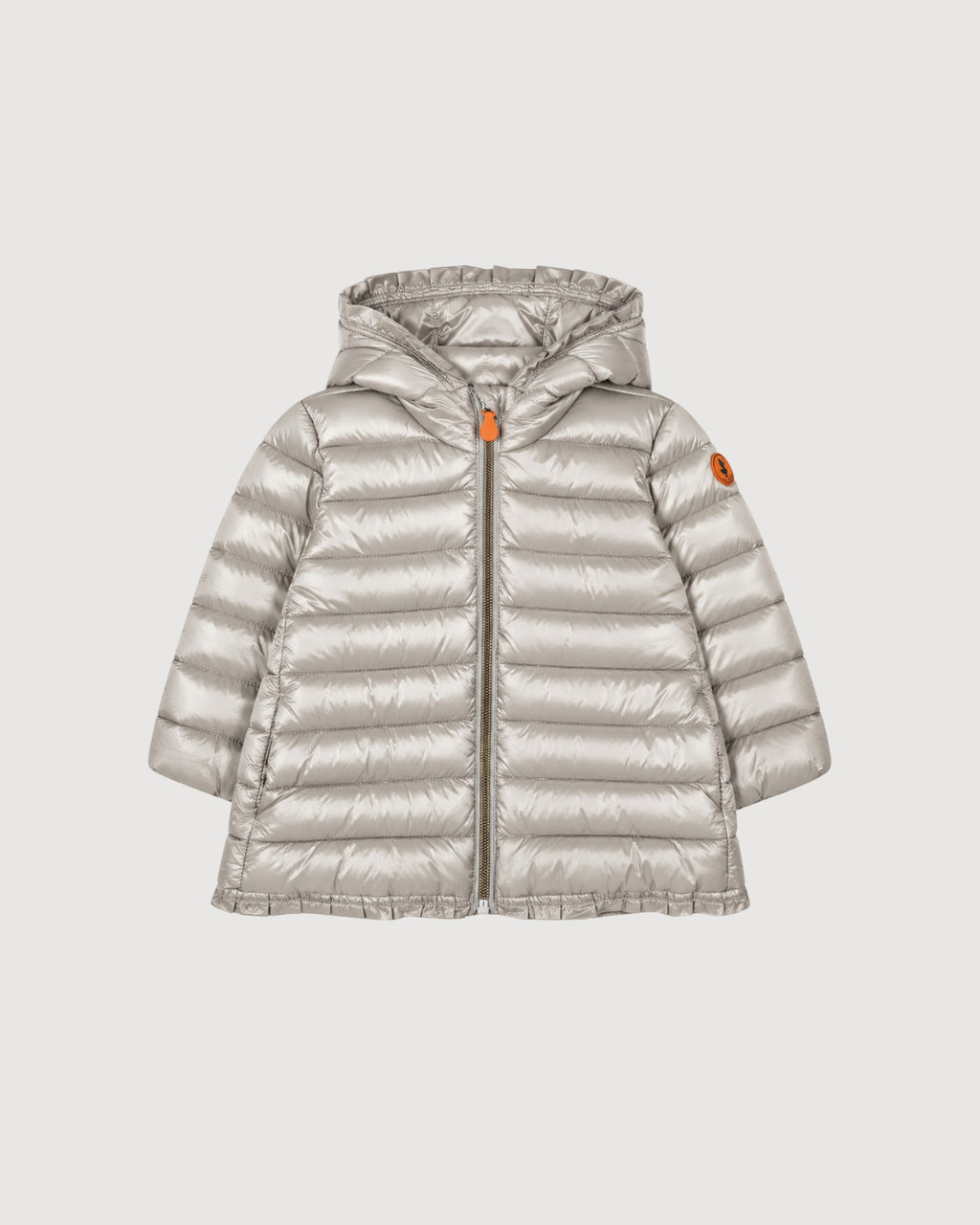 SAVE THE DUCK | piumino volant con cappuccio