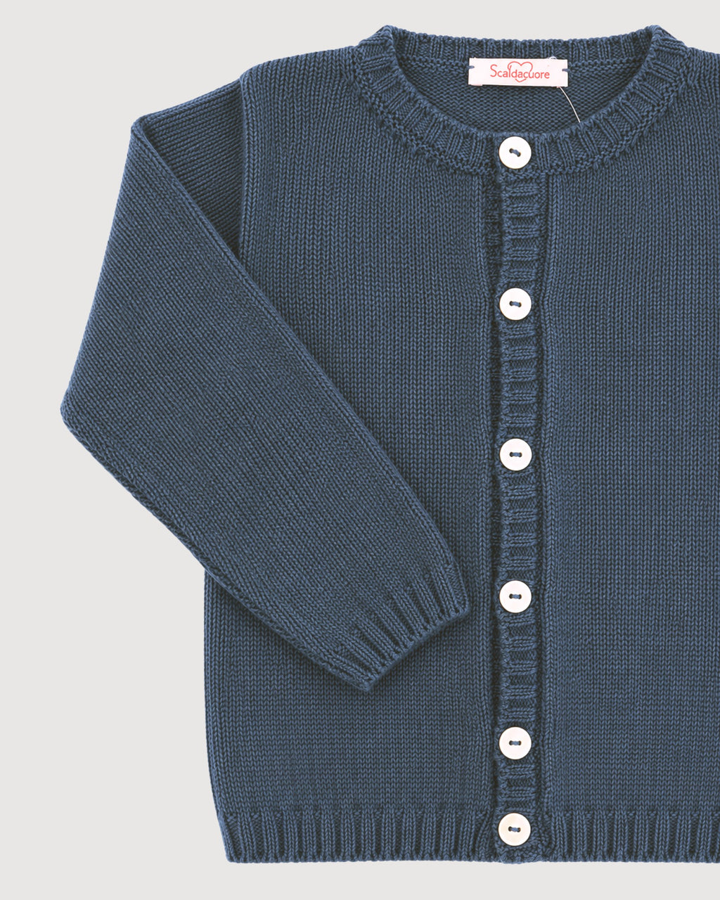 SCALDACUORE | cardigan con bordo