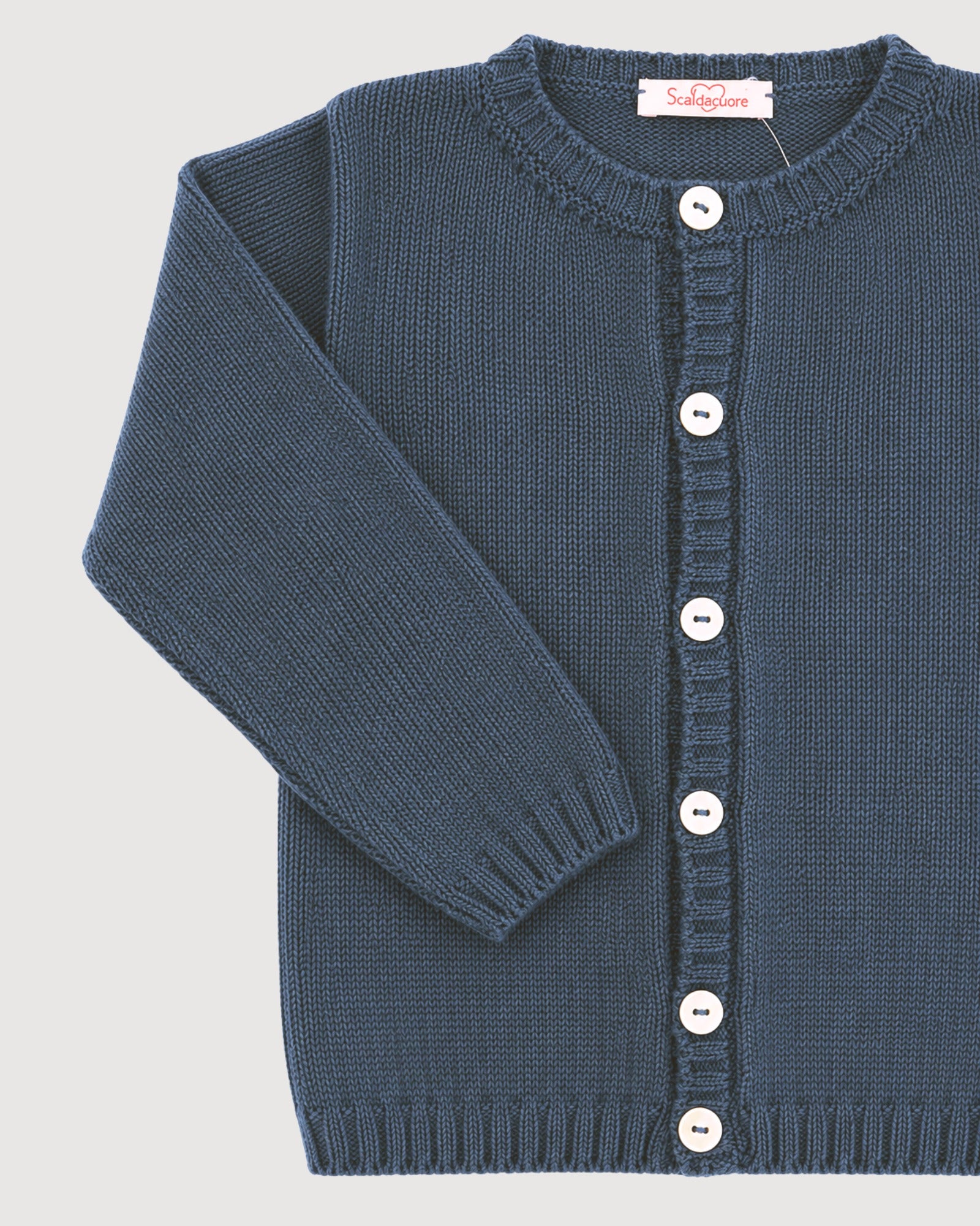 SCALDACUORE | cardigan con bordo