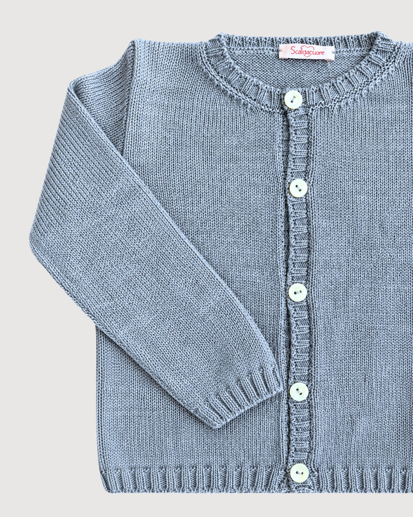 SCALDACUORE | cardigan con bordo