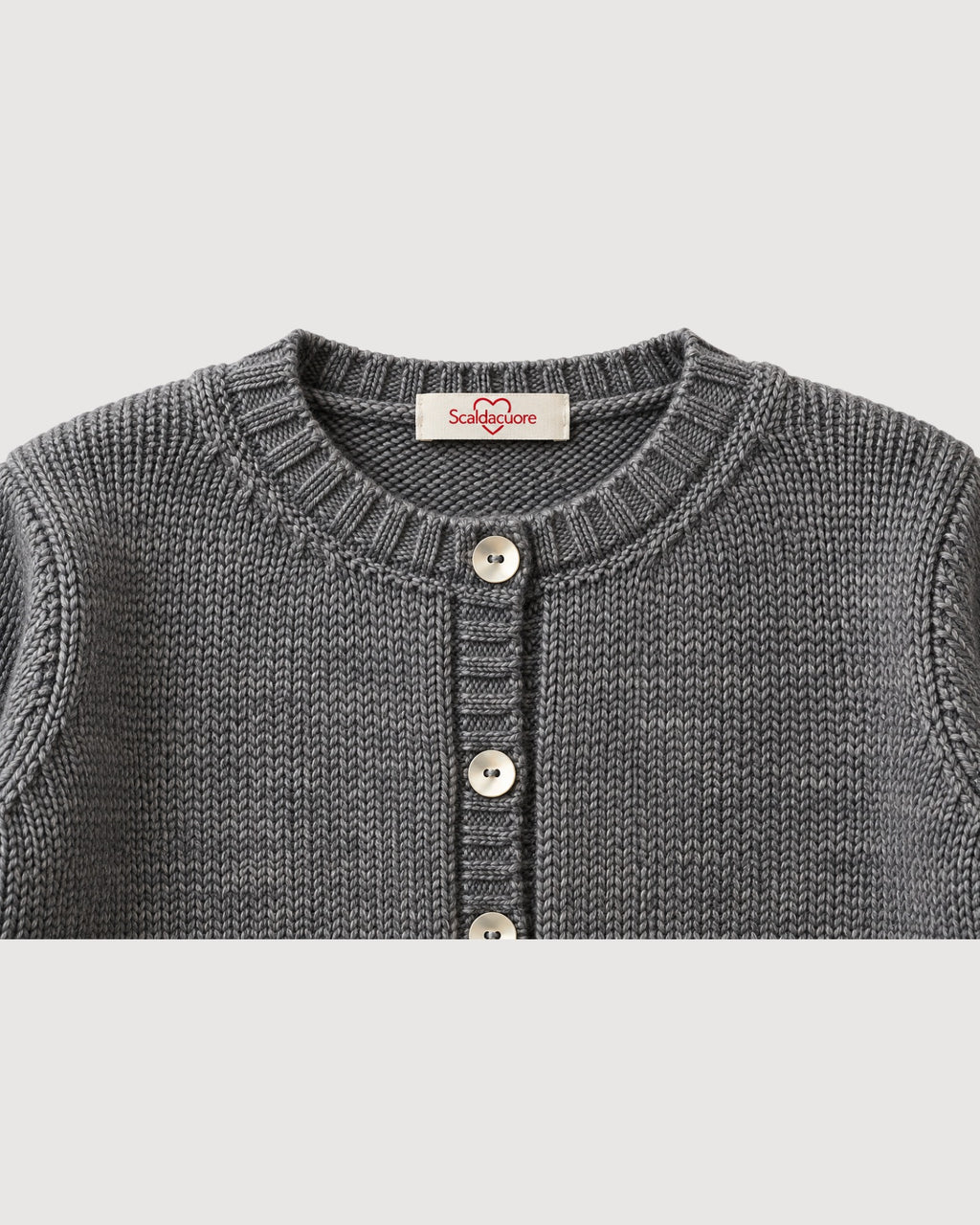 SCALDACUORE | cardigan con bordo