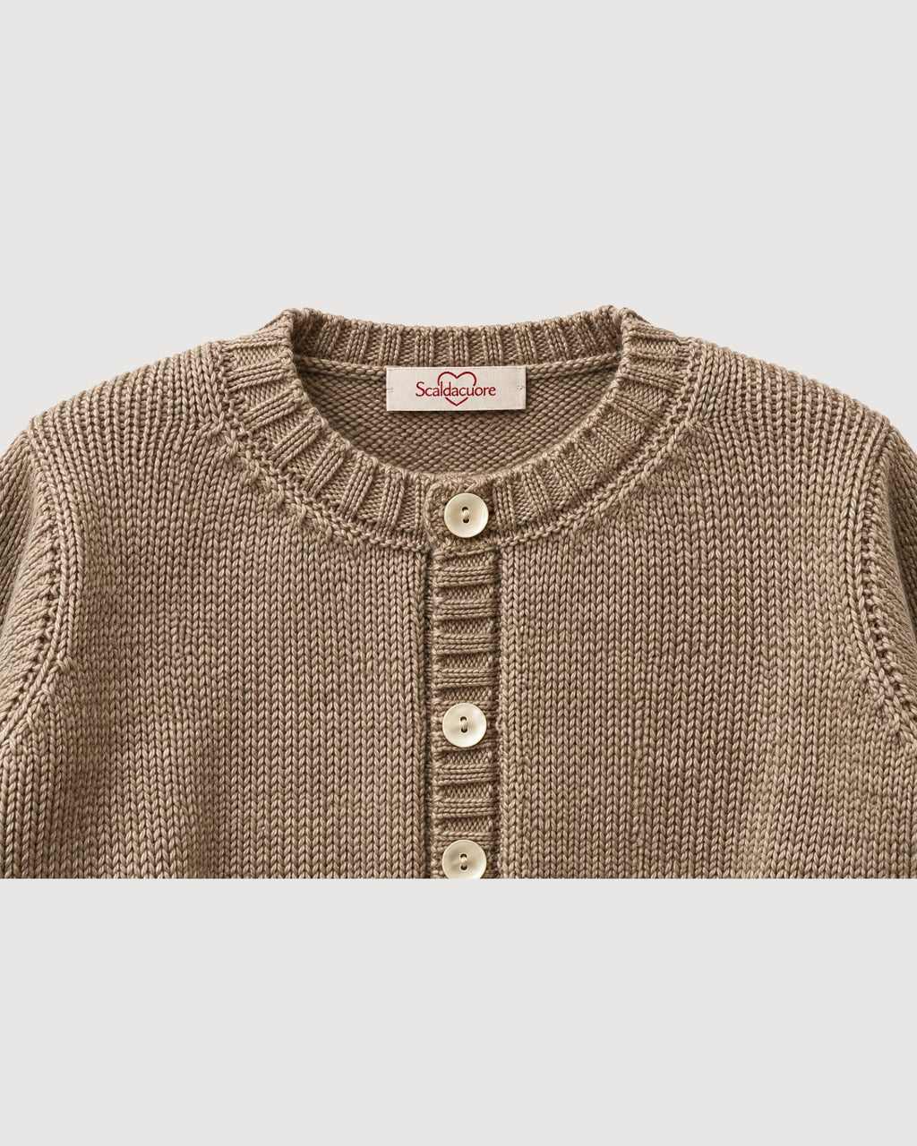 SCALDACUORE | cardigan con bordo