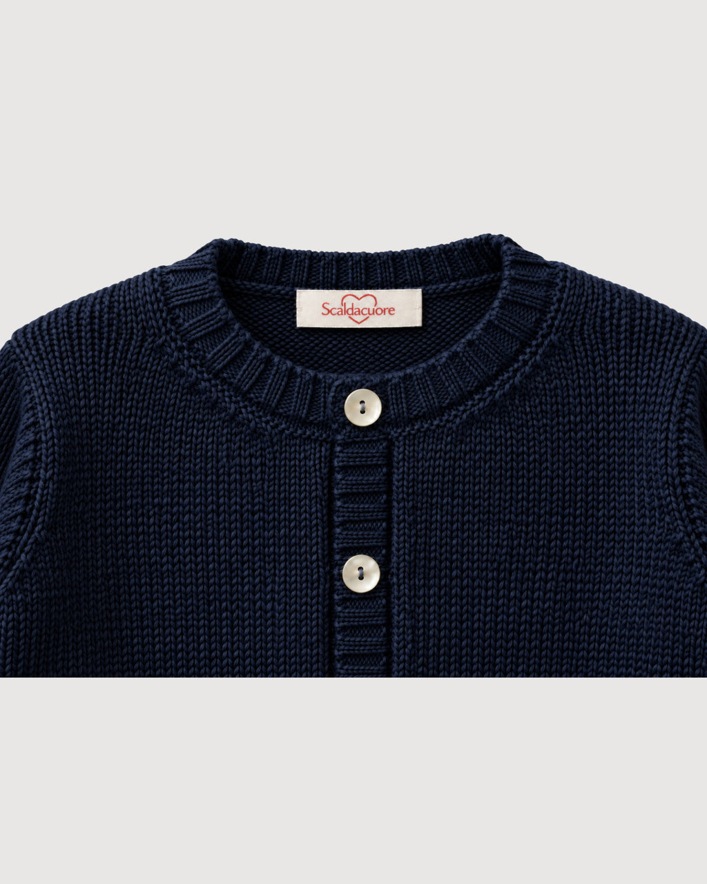 SCALDACUORE | cardigan con bordo