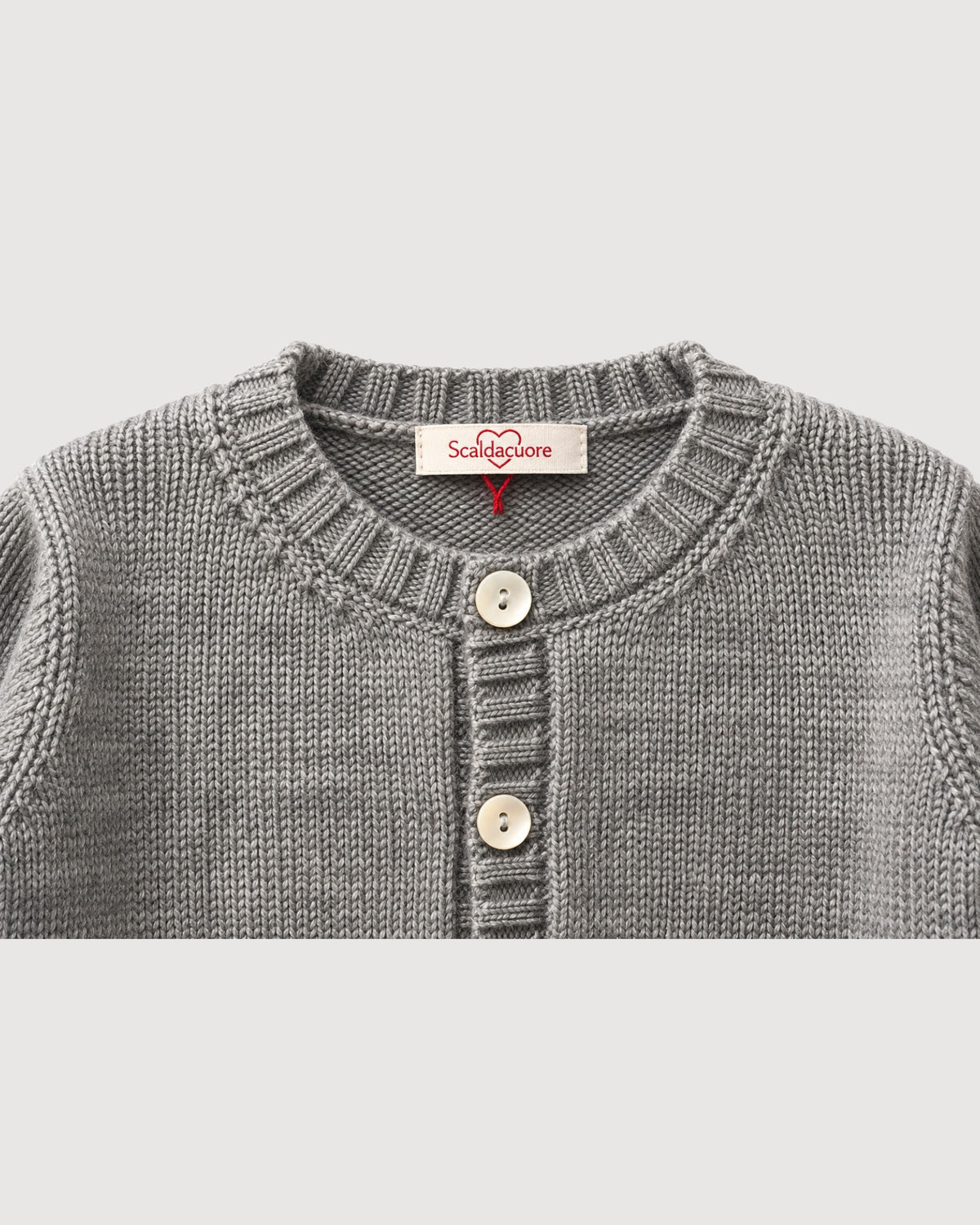 SCALDACUORE | cardigan con bordo
