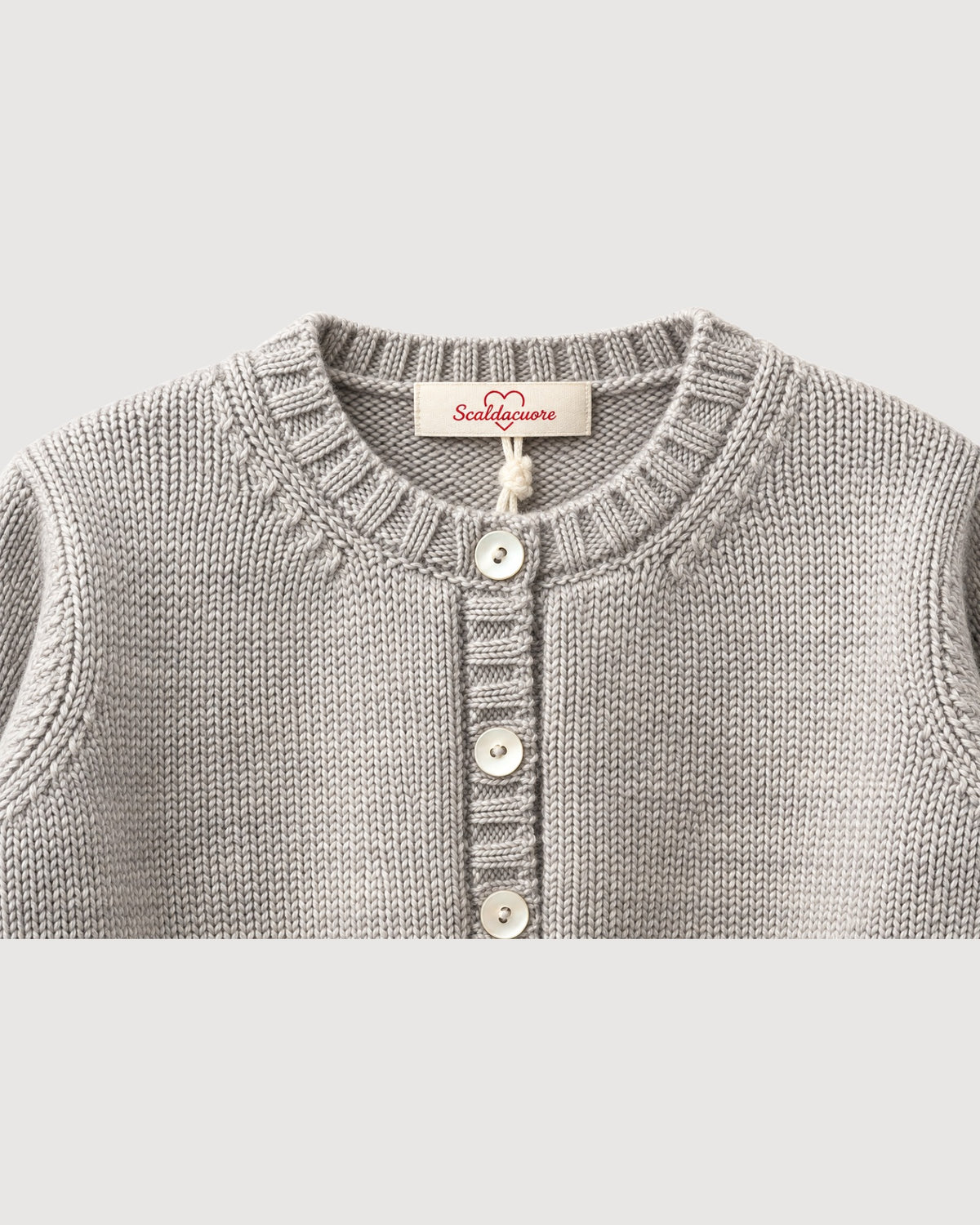 SCALDACUORE | cardigan con bordo