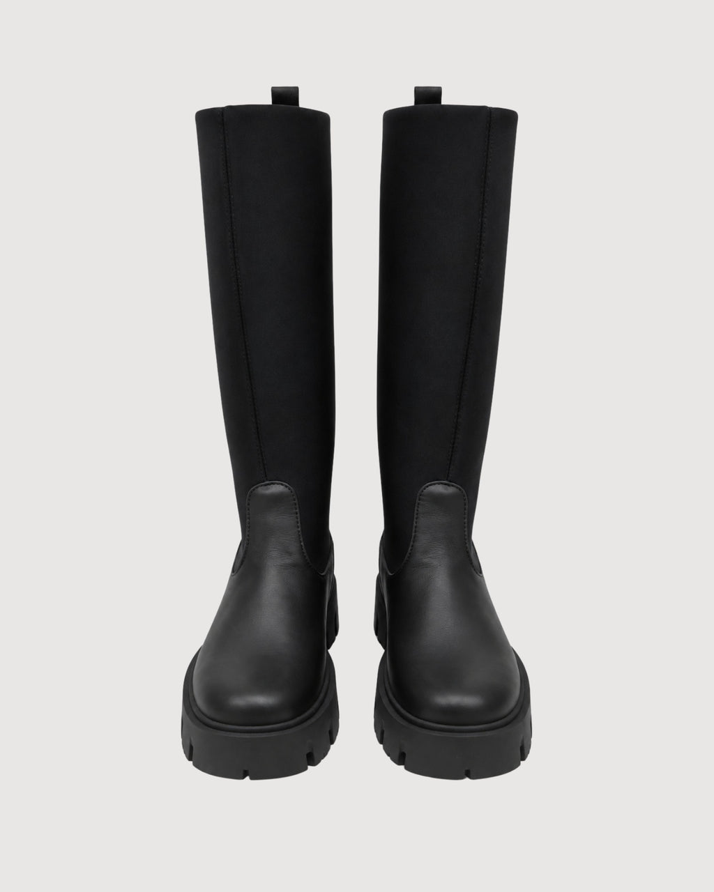 DOUUOD | stivale alto con tessuto elasticizzato