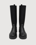 DOUUOD | stivale alto con tessuto elasticizzato