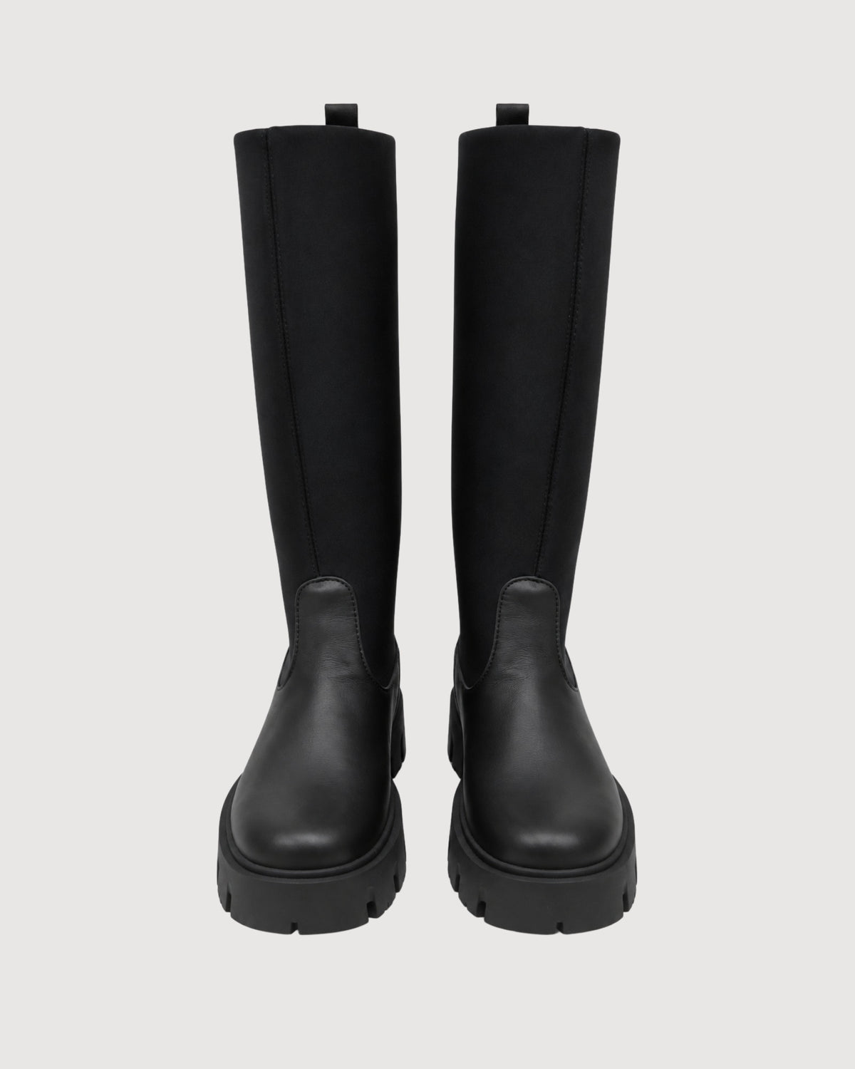 DOUUOD | stivale alto con tessuto elasticizzato