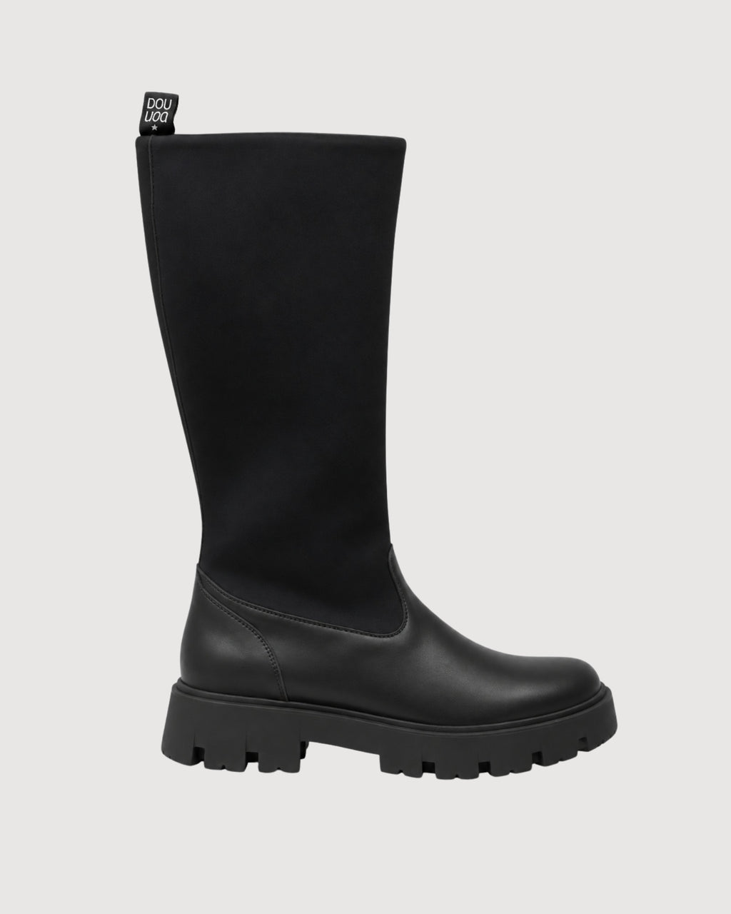 DOUUOD | stivale alto con tessuto elasticizzato