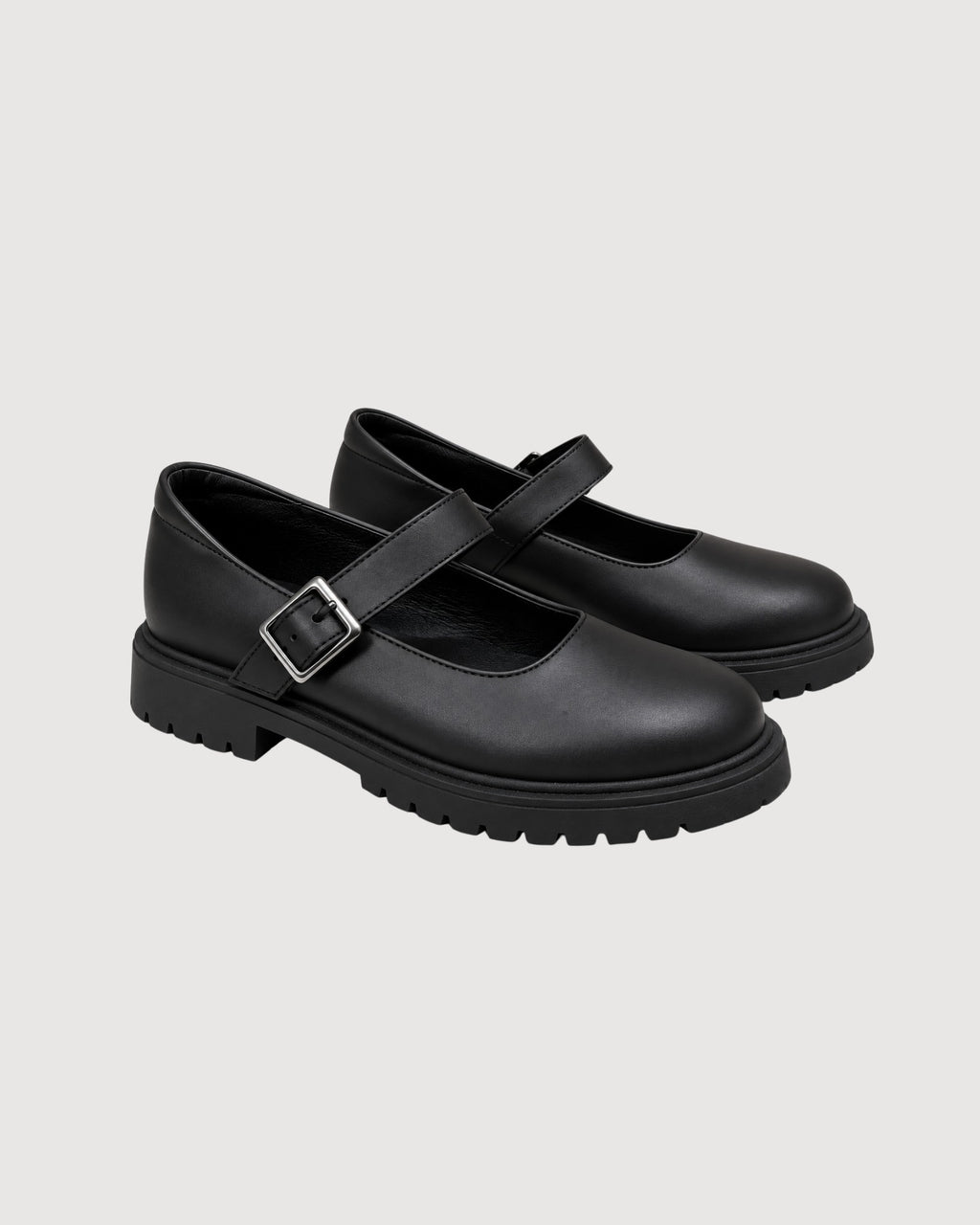 DOUUOD | ballerina pelle nera