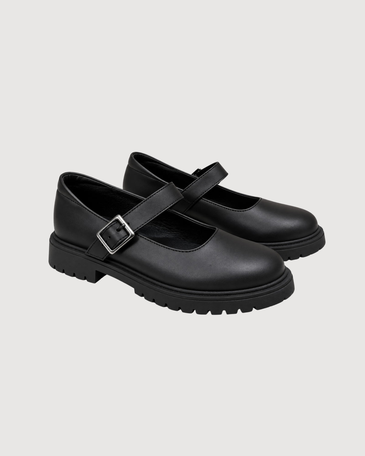 DOUUOD | ballerina pelle nera