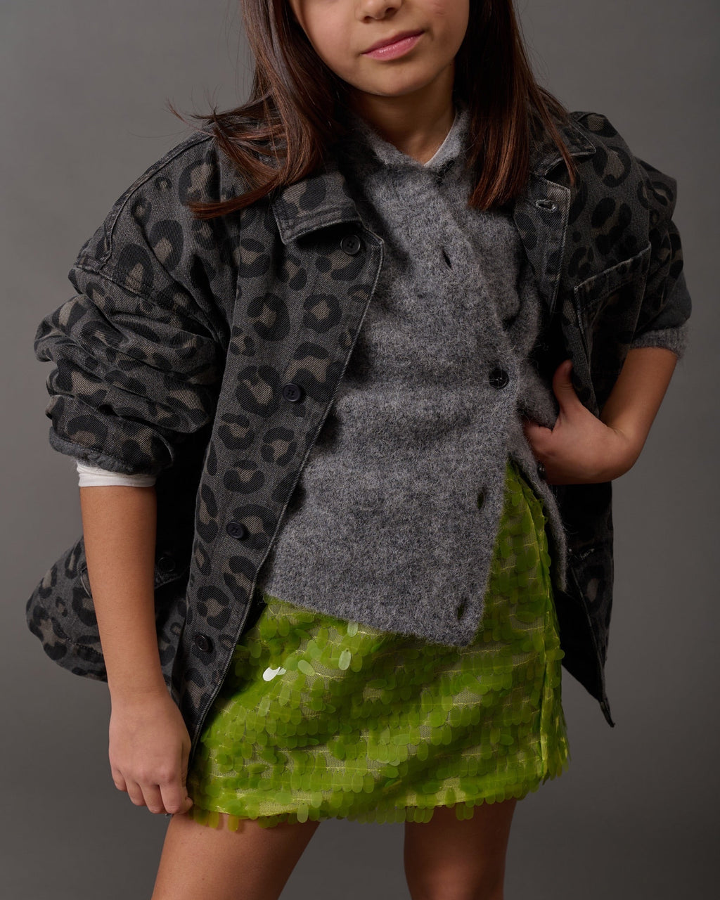 DOUUOD | cardigan asimmetrico