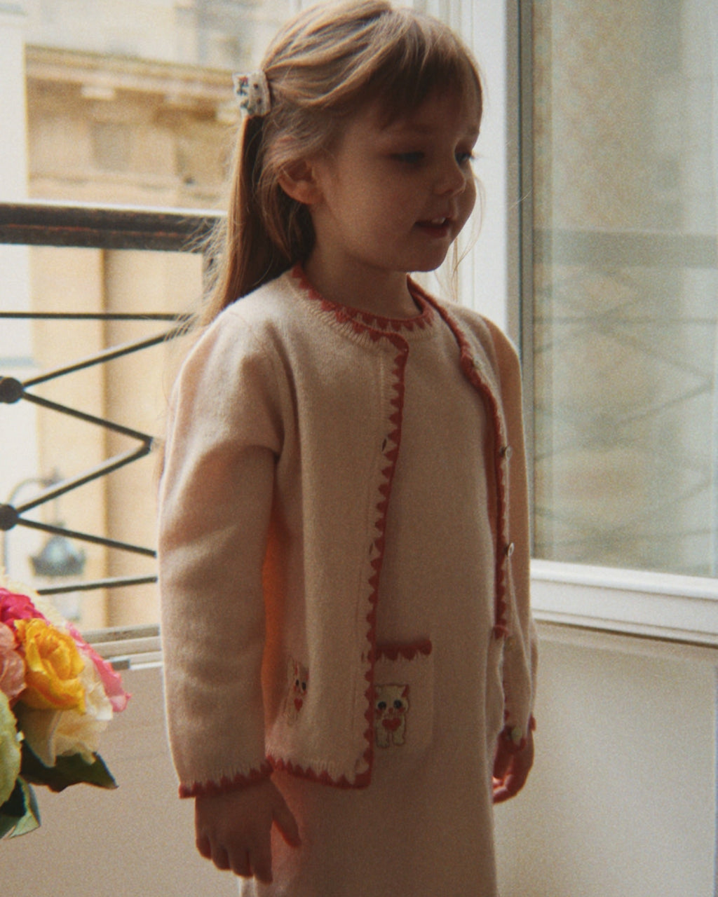 KONGES SLOJD | cardigan ricami