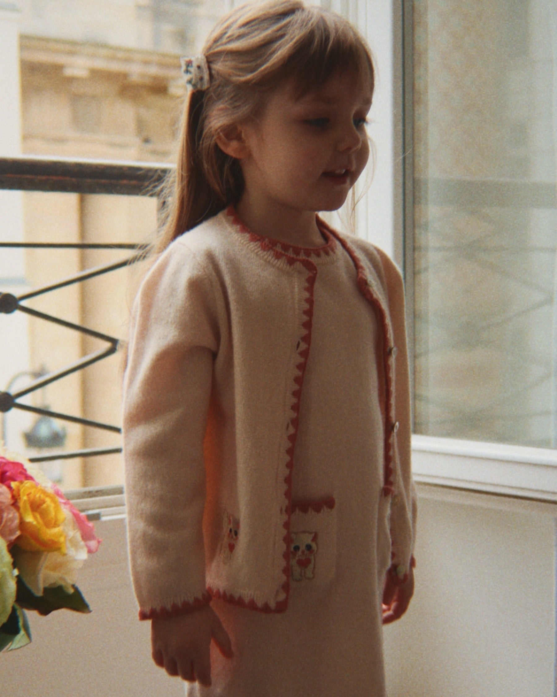 KONGES SLOJD | cardigan ricami